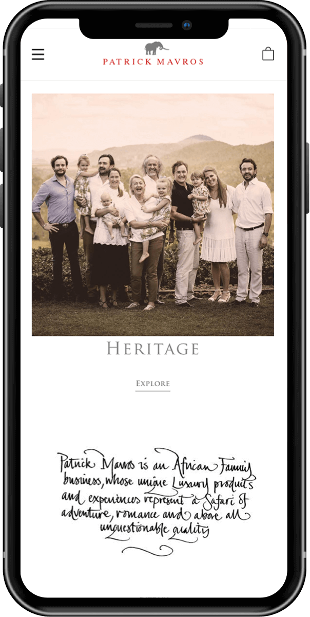 Patrick Mavros Story