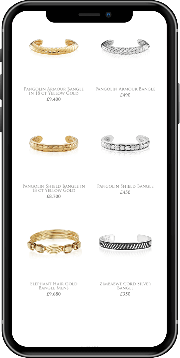 Patrick Mavros Products Page