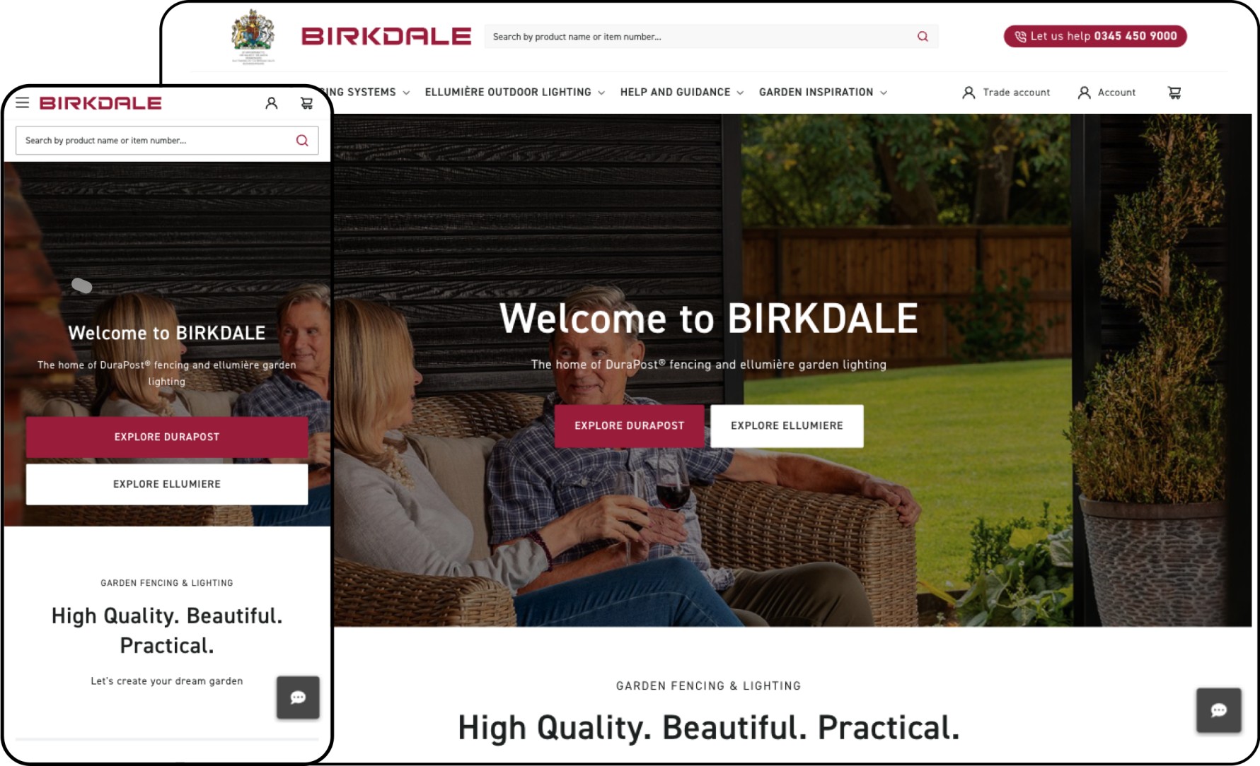birkdale shopify ecommerce store