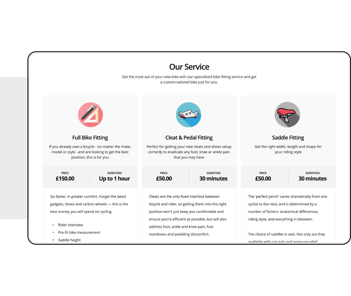 Condor Bespoke Service