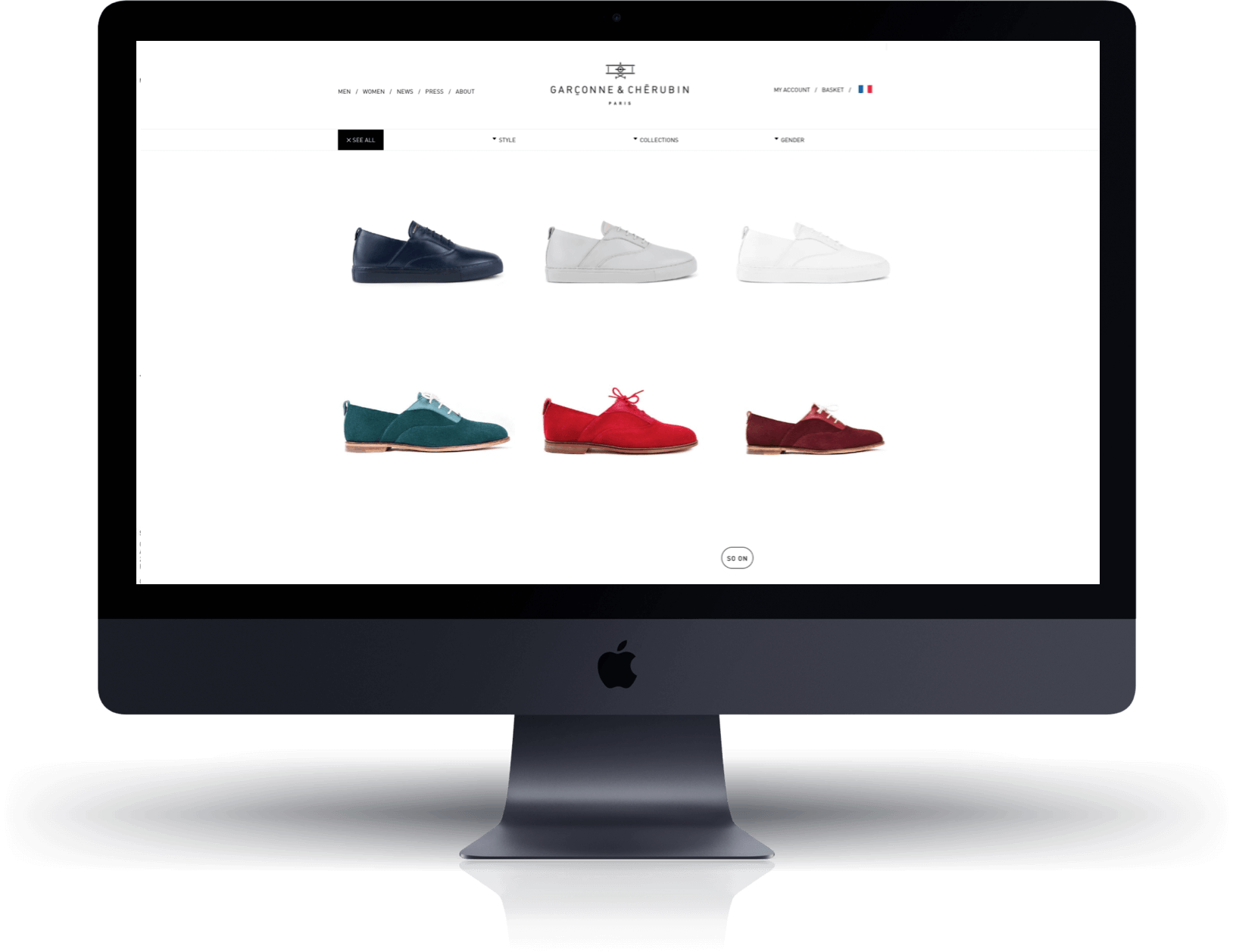 Garconne et Cherubin Shopify Store