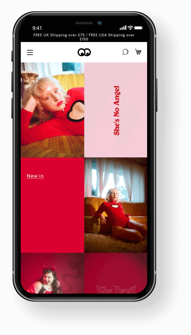 Lazy Oaf Mobile Image