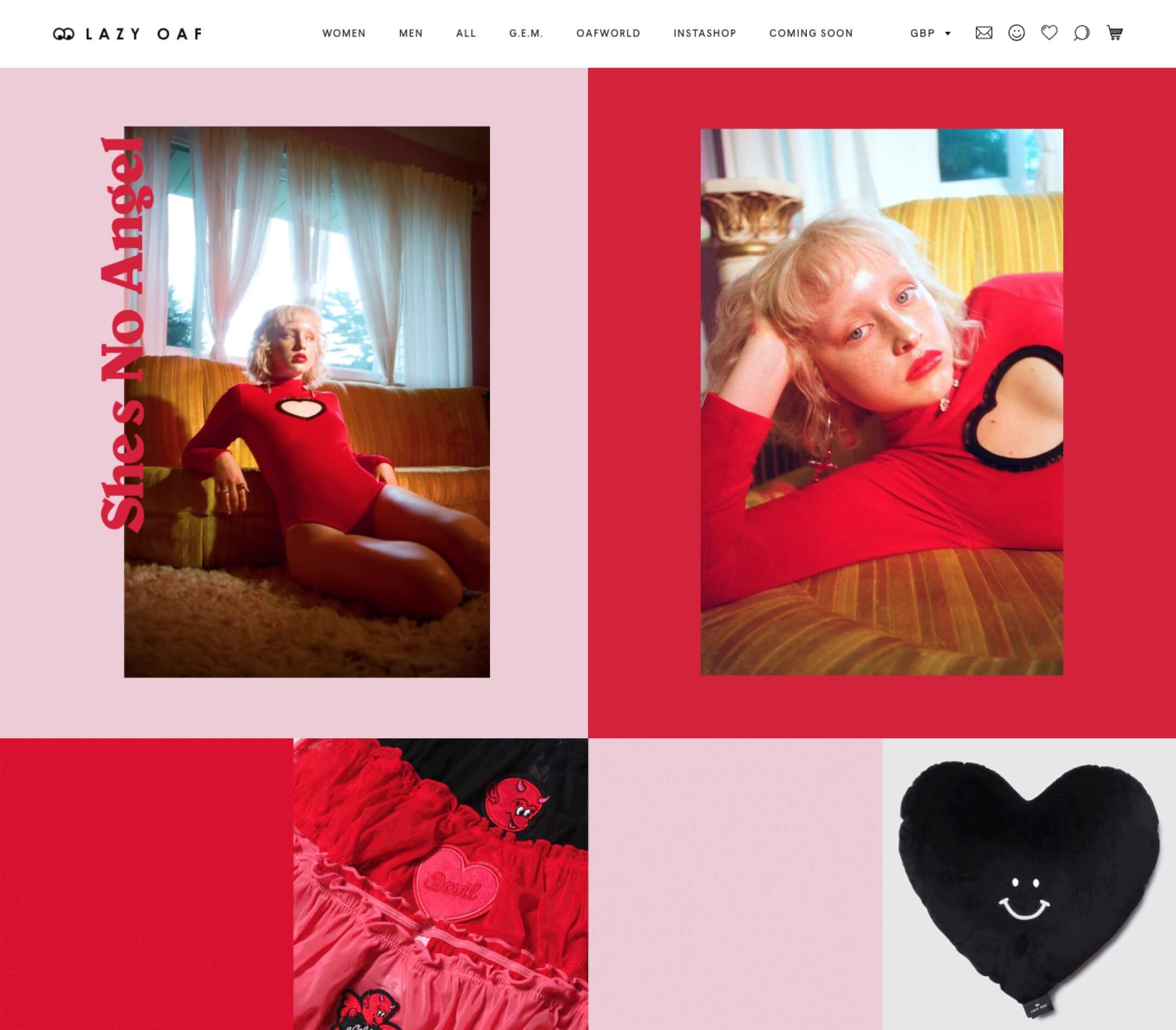 Lazy Oaf Desktop Image