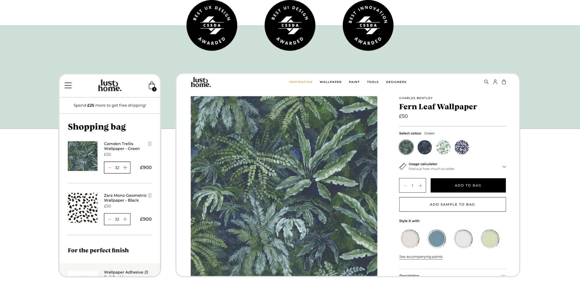 Award-winning Shopify store