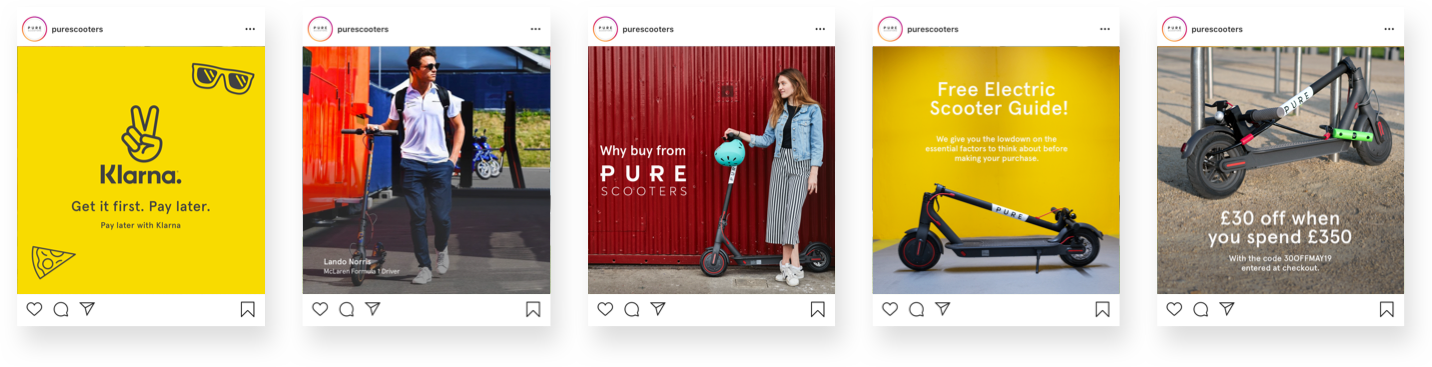 Pure Scooters Social Feed