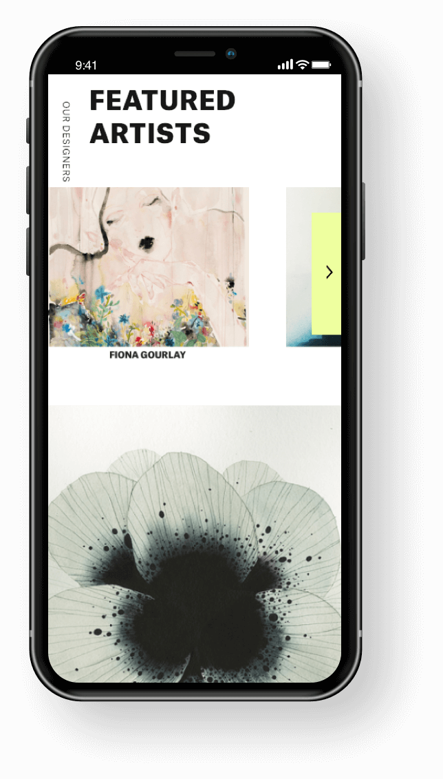 SHOWstudio Mobile Featured Artists