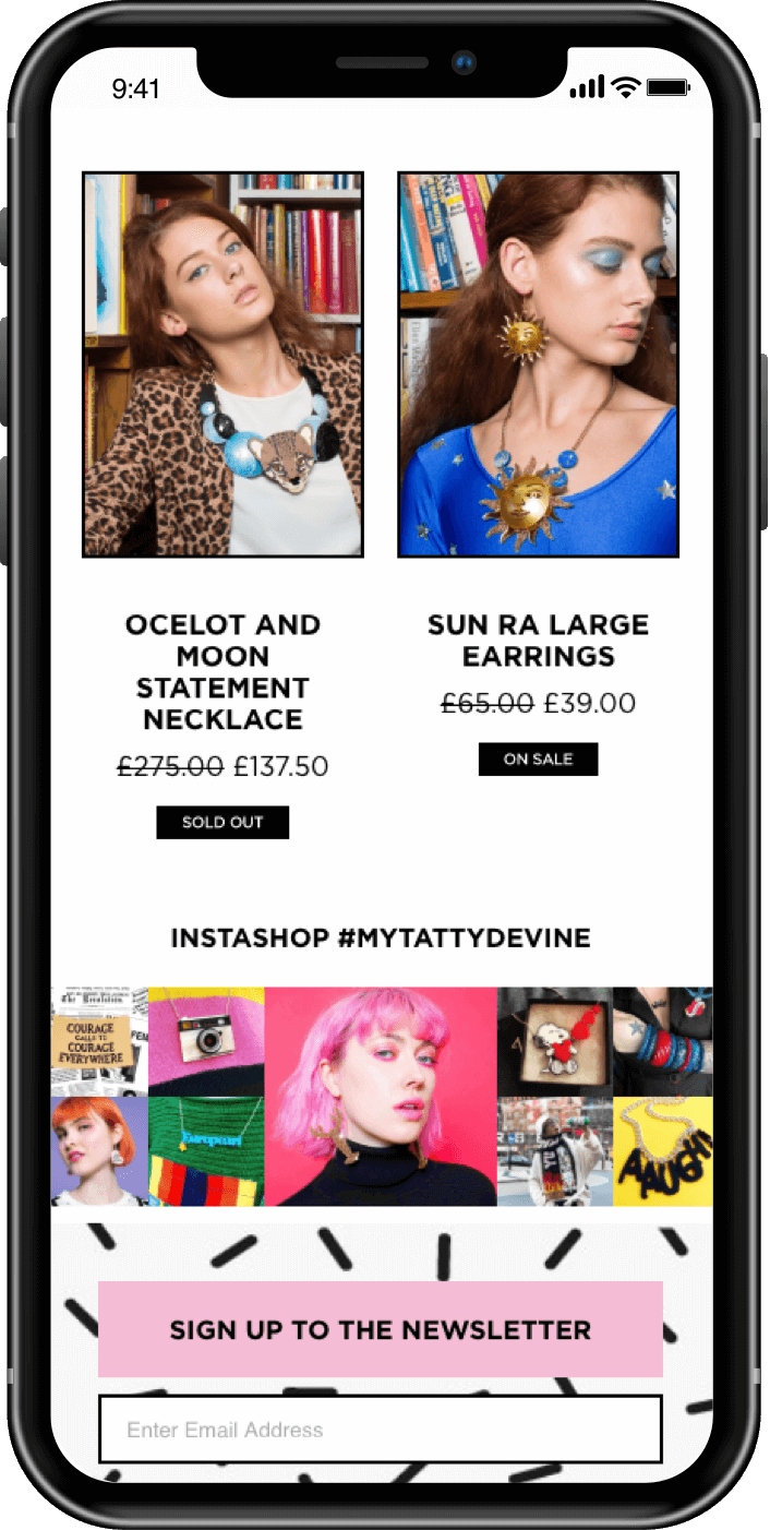 Tatty Devine Instashop