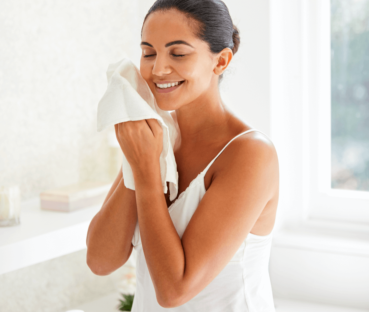 Woman Skincare Routine