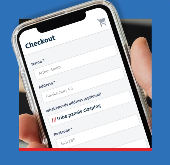 what3words on mobile phone
