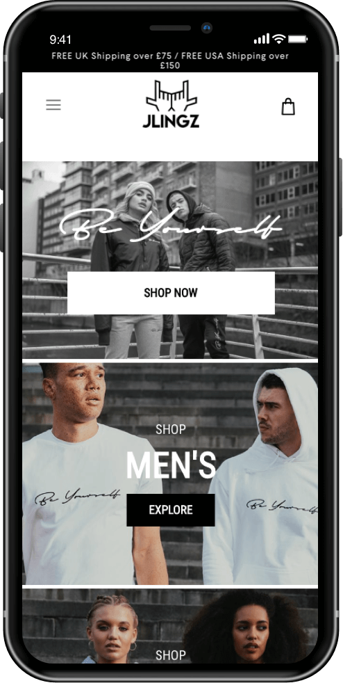 Jlingz Mobile Home Page